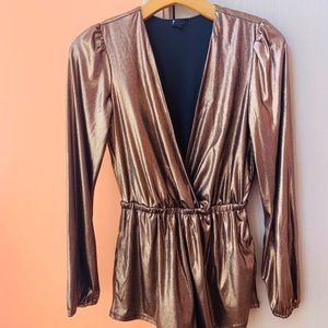 Bronze Romper